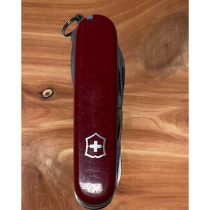 Victorinox Swiss Army Knife Climber Red 91mm Officier Suisse Multi Tool